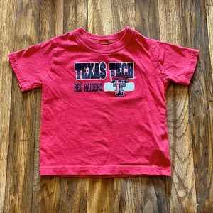 2T Texas Tech University Red Raider tee